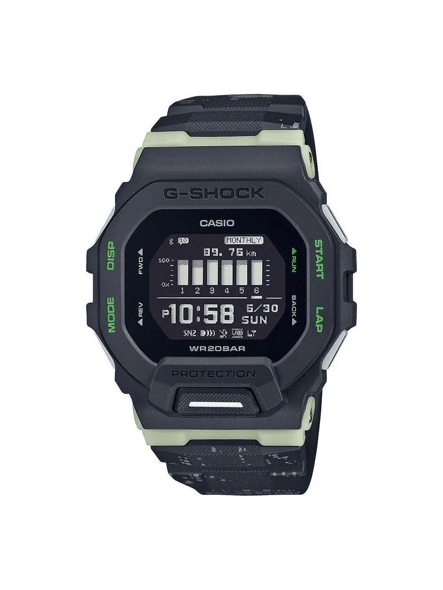 Часы CASIO G-Shock Digital 'Black' — изображение 1 из 5, оттенок черный