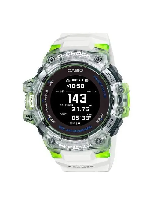 Часы CASIO G-Shock Digital 'White green' — изображение 1 из 4, оттенок белый