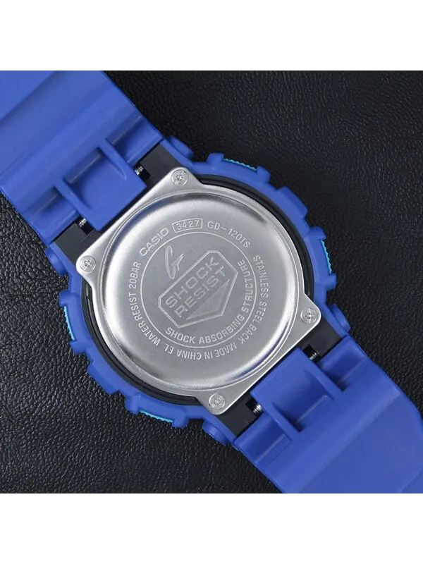 Часы CASIO G-Shock Digital 'Blue' — изображение 4 из 4, оттенок синий
