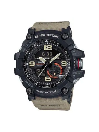 Часы CASIO G-Shock Mudmaster 'Black' — изображение 1 из 6, оттенок черный