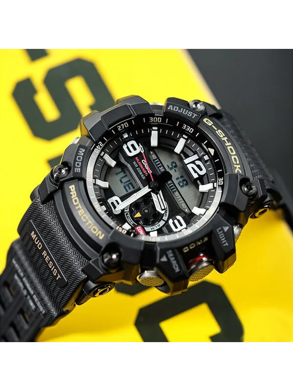 Часы CASIO G-Shock Mudmaster 'Black' — изображение 4 из 4, оттенок черный
