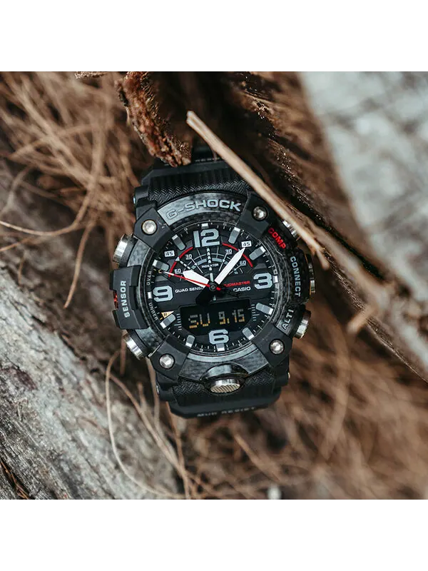 Часы CASIO G-Shock Mudmaster 'Black' — изображение 3 из 4, оттенок черный