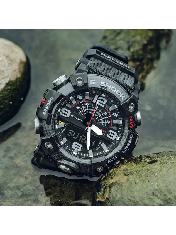 Часы CASIO G-Shock Mudmaster 'Black' — изображение 4 из 4, оттенок черный
