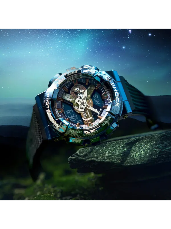 Часы CASIO G-Shock Analog-Digital 'Black' — изображение 3 из 4, оттенок черный