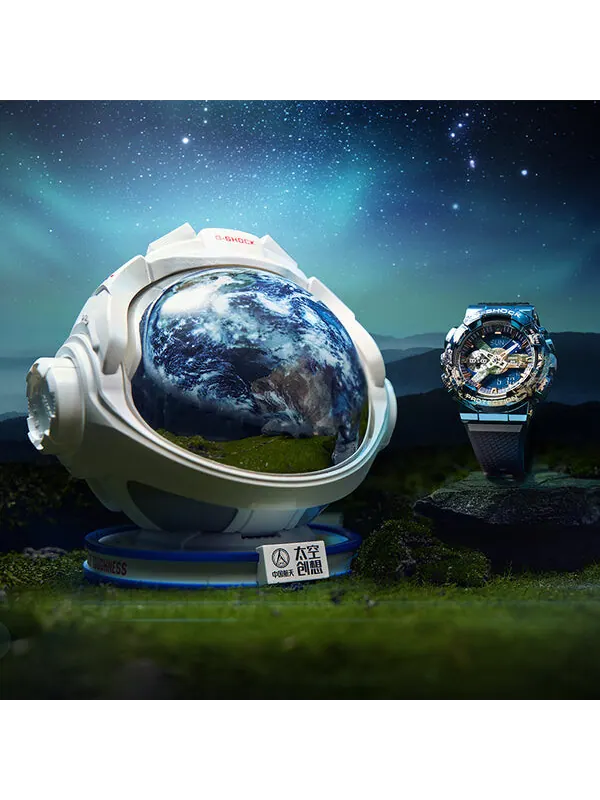 Часы CASIO G-Shock Analog-Digital 'Black' — изображение 4 из 4, оттенок черный