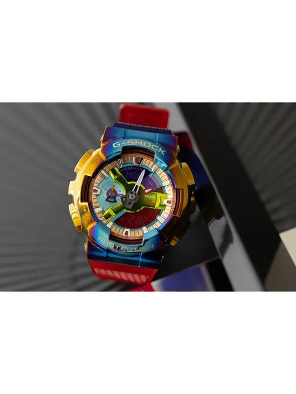 Часы CASIO G-Shock Analog-Digital 'Blue' — изображение 4 из 4, оттенок мульти