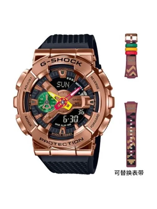 Часы CASIO G-Shock Analog-Digital 'Black Rose' — изображение 1 из 4, оттенок черный