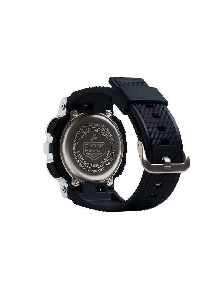 Часы CASIO G-Shock Analog-Digital 'Black Silver' — изображение 4 из 10, оттенок черный серебристый