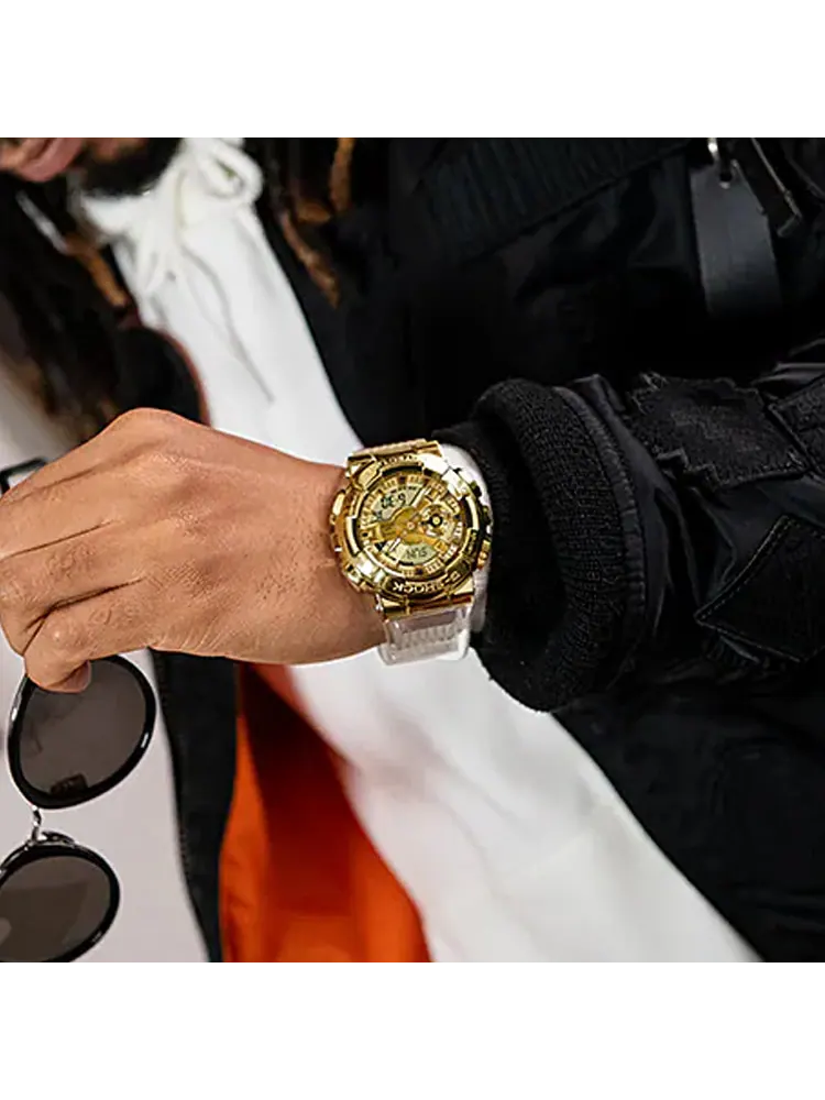 Часы CASIO G-Shock Analog-Digital 'Gold' — изображение 5 из 6, оттенок золото