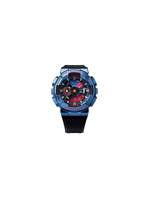 Часы CASIO G-Shock Analog-Digital 'Blue' — изображение 3 из 4, оттенок синий
