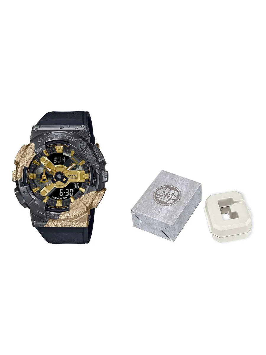 Часы CASIO G-Shock Analog-Digital 'Black' — изображение 1 из 4, оттенок черный
