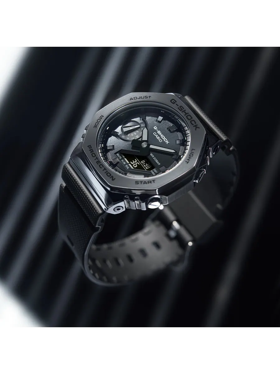 Часы CASIO G-Shock Digital-Analog 'Black Titanium' — изображение 5 из 5, оттенок черный