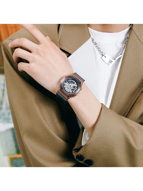 Часы CASIO G-Shock Analog-Digital 'Brown' — изображение 3 из 4, оттенок коричневый