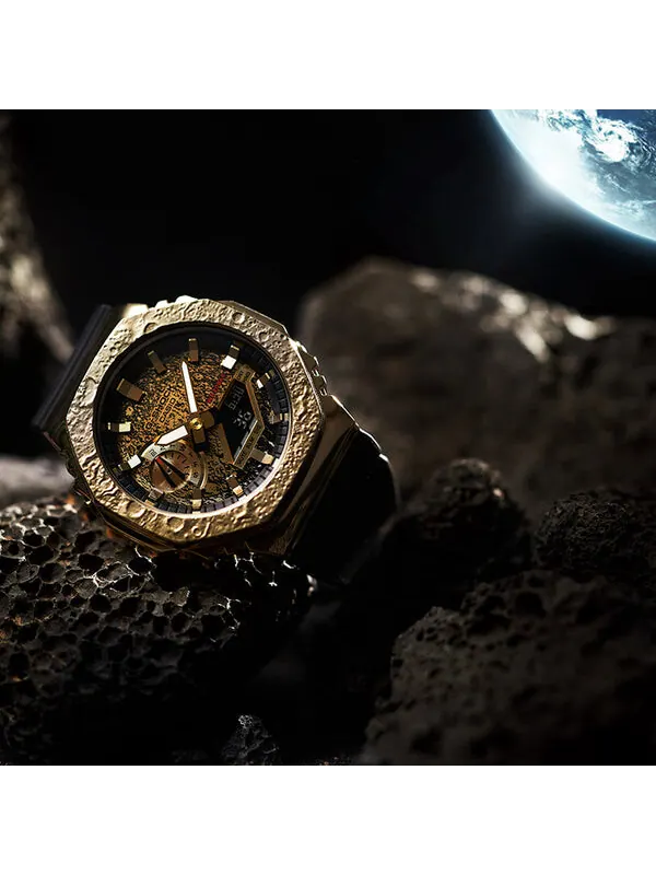 Часы CASIO G-Shock Analog-Digital 'Black Gold' — изображение 4 из 4, оттенок черный