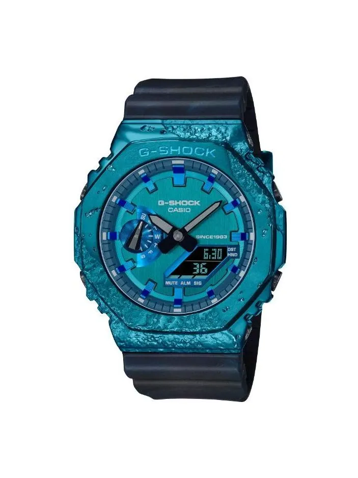 Часы CASIO G-Shock Analog-Digital 'Blue' — изображение 1 из 2, оттенок синий
