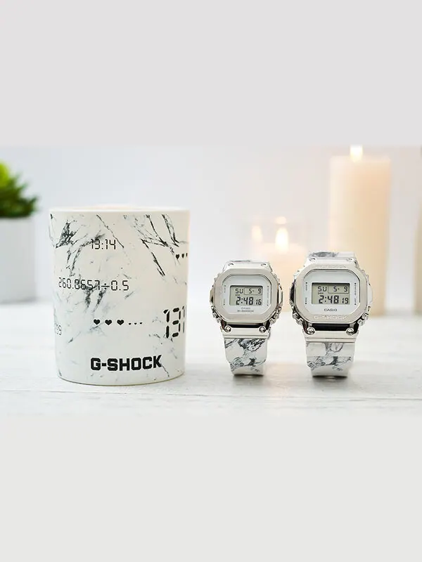 Часы CASIO G-Shock Square 'White' — изображение 4 из 4, оттенок белый