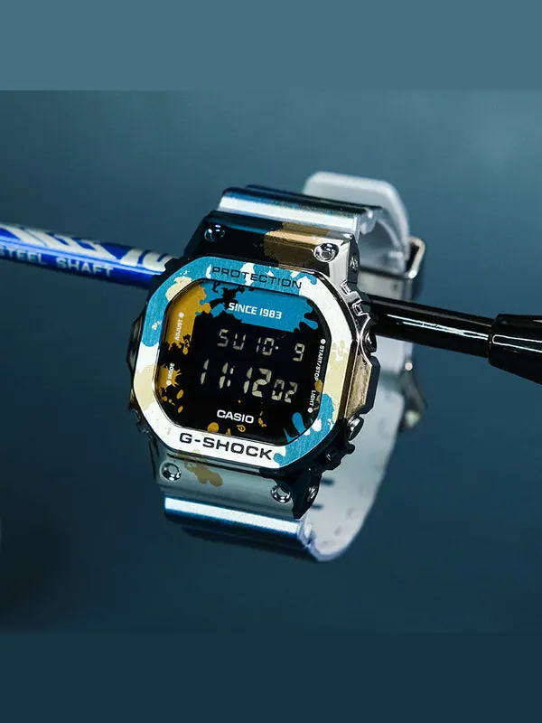 Часы CASIO G-Shock Square 'Grey' — изображение 4 из 4, оттенок серый