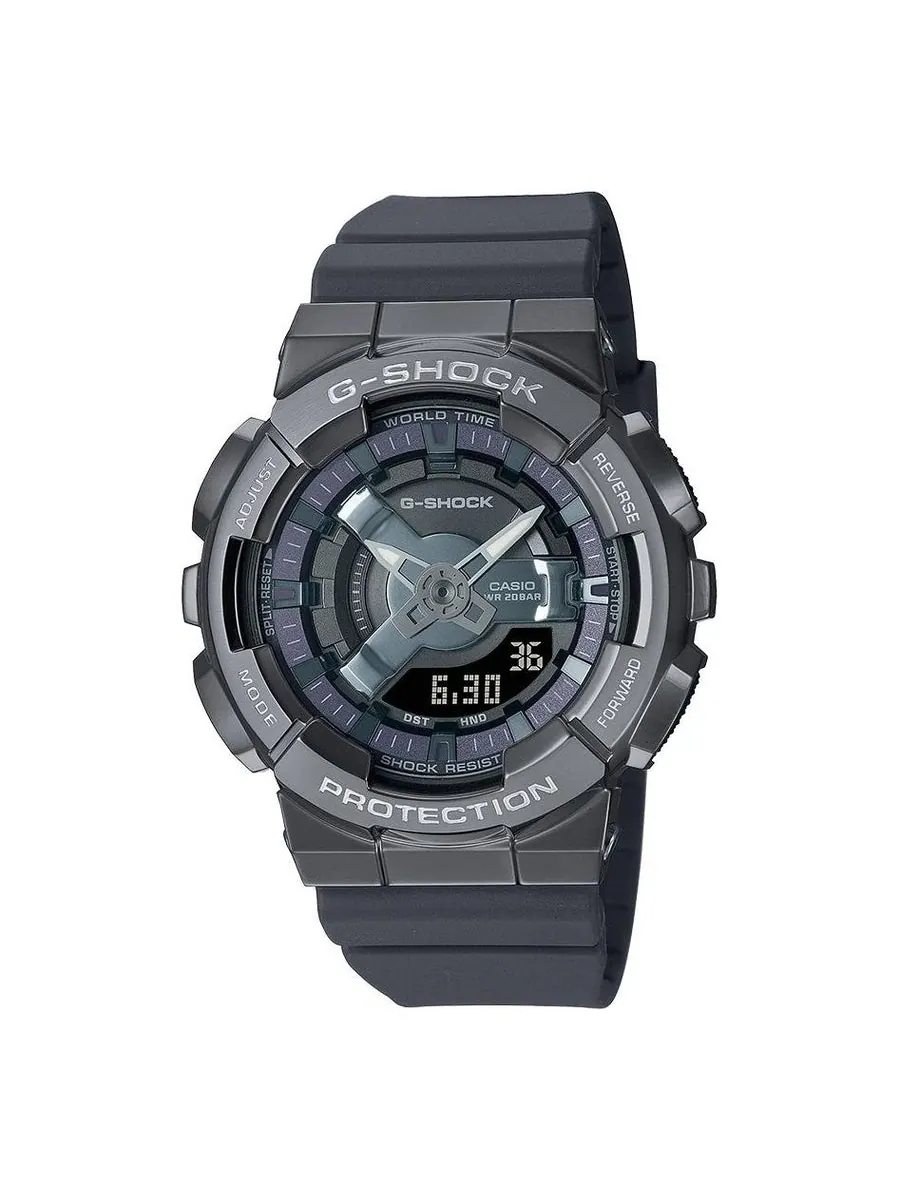 Часы CASIO G-Shock Analog-Digital 'Grey' — изображение 1 из 5, оттенок серый
