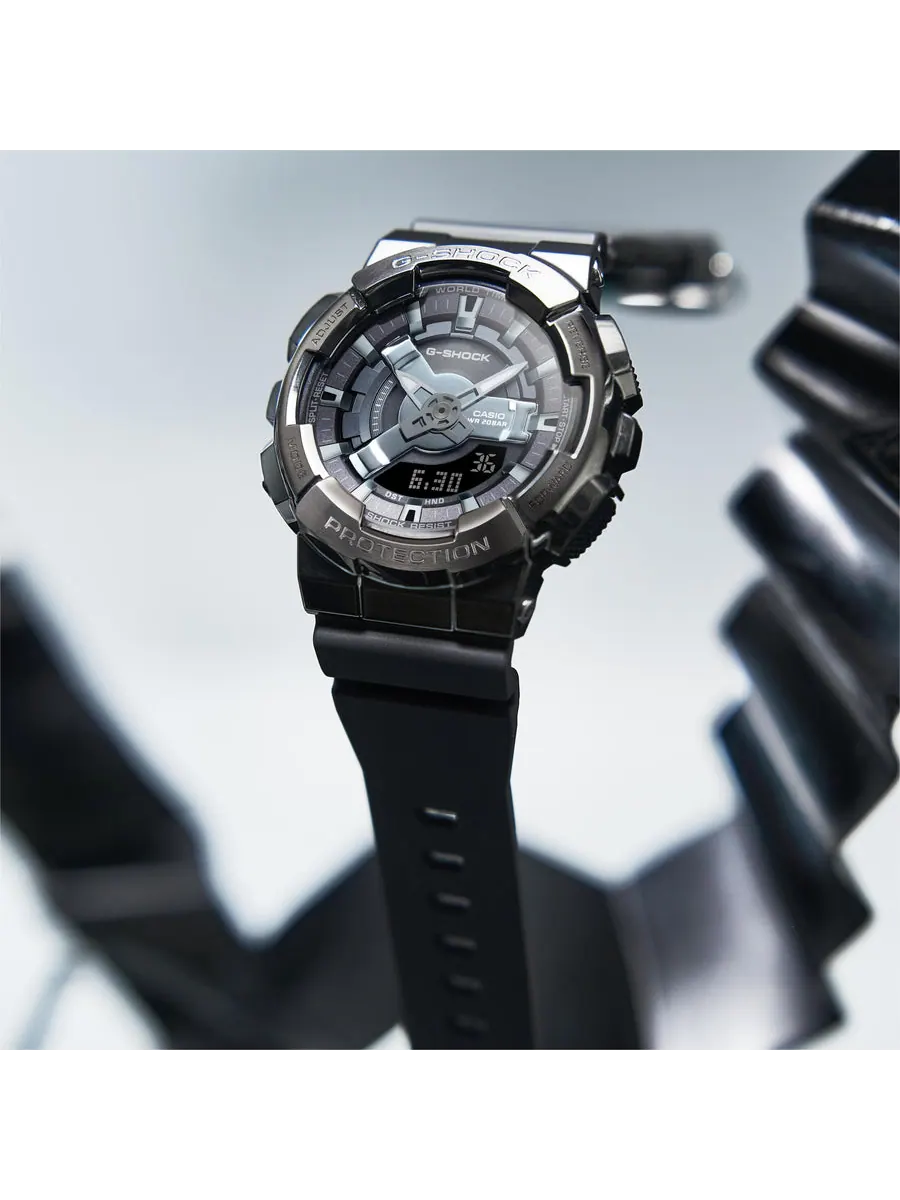 Часы CASIO G-Shock Analog-Digital 'Grey' — изображение 2 из 5, оттенок серый