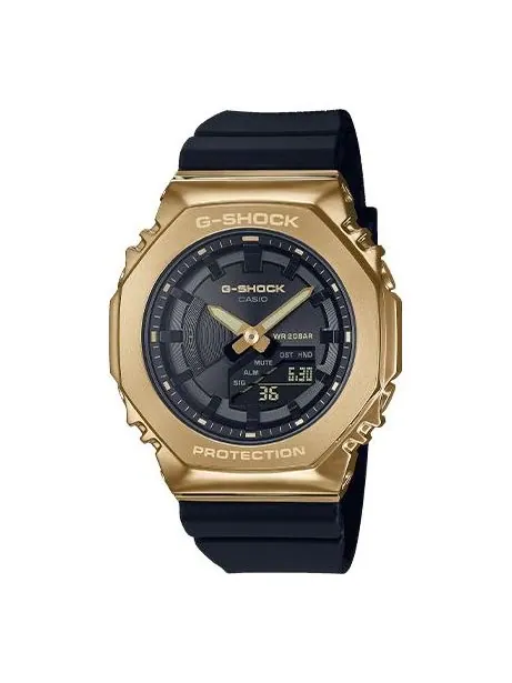 Часы CASIO G-Shock Analog-Digital 'Black Gold' — изображение 1 из 5, оттенок черный золотистый