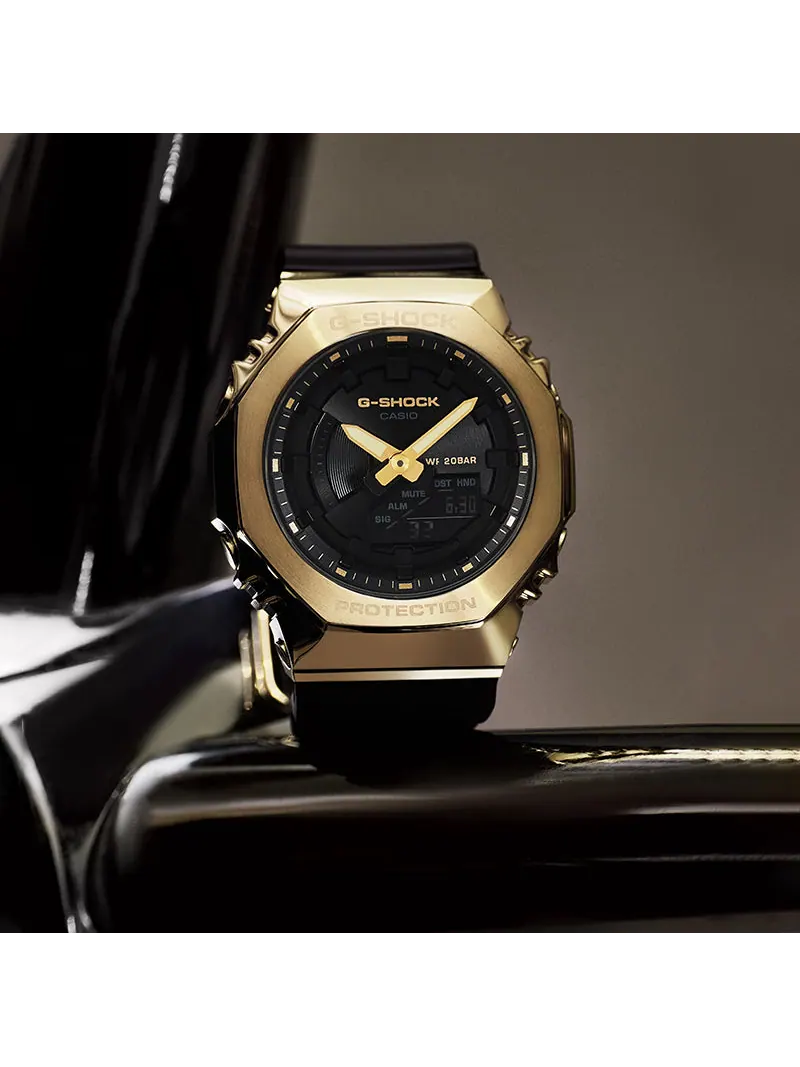 Часы CASIO G-Shock Analog-Digital 'Black Gold' — изображение 2 из 5, оттенок черный золотистый