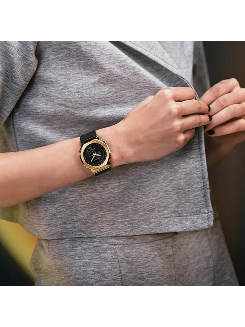 Часы CASIO G-Shock Analog-Digital 'Black Gold' — изображение 4 из 5, оттенок черный золотистый