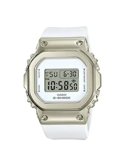 Часы CASIO G-Shock Digital 'White Gold' — изображение 1 из 2, оттенок белый