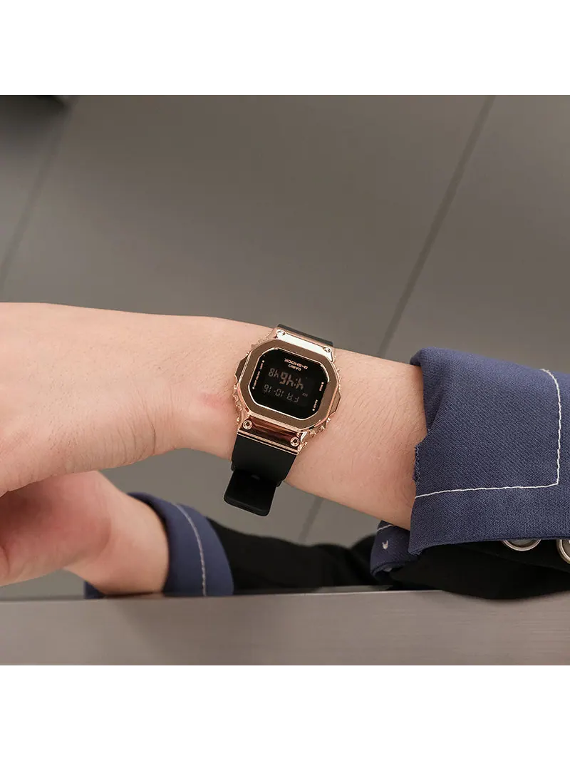 Часы CASIO G-Shock Digital 'Black Rose' — изображение 2 из 6, оттенок черный розовый