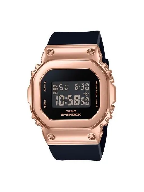 Часы CASIO G-Shock Digital 'Black Rose' — изображение 1 из 3, оттенок черный розовый