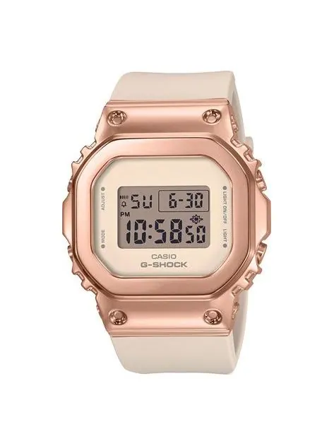 Часы CASIO G-Shock Digital 'Rose Gold' — изображение 1 из 3, оттенок розовый золотистый