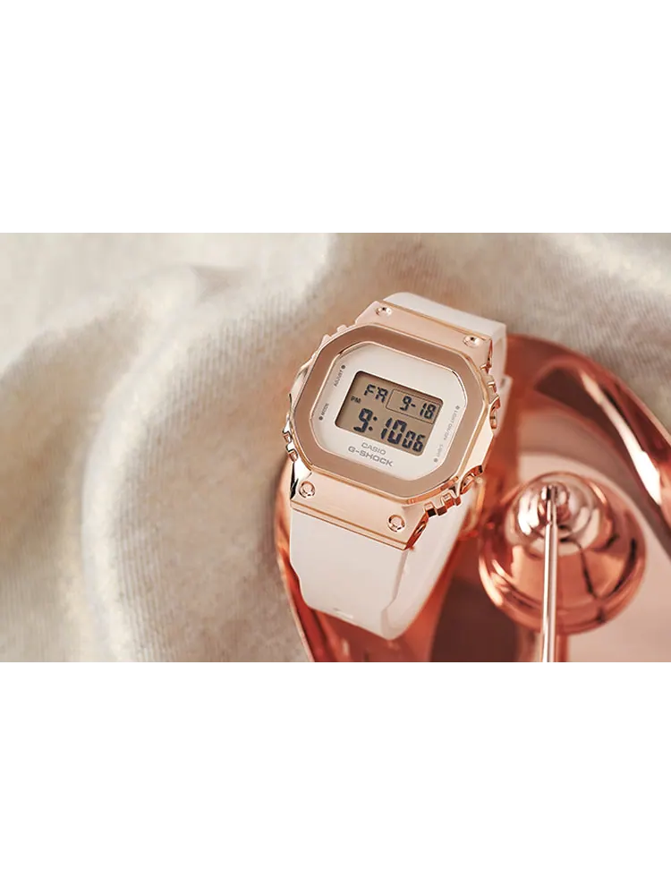 Часы CASIO G-Shock Digital 'Rose Gold' — изображение 3 из 3, оттенок розовый золотистый