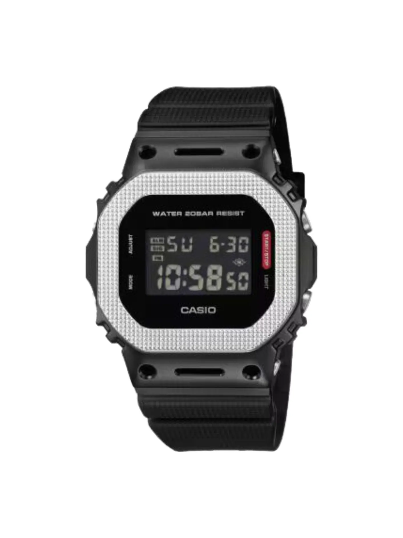 Цифровые часы Casio G-STEEL серии GM5600, черные, модель — изображение 1 из 4, оттенок черный