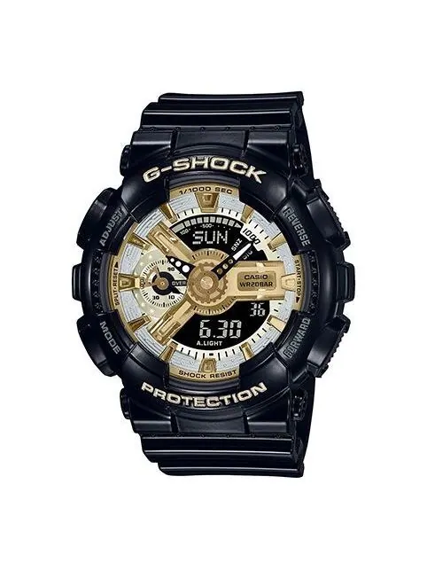 Часы CASIO G-Shock Analog-Digital 'Black Gold' — изображение 1 из 4, оттенок черный золотистый