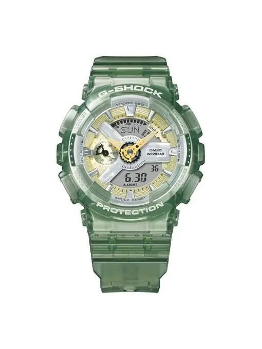 Часы CASIO G-Shock Analog-Digital 'Green' — изображение 1 из 4, оттенок зеленый