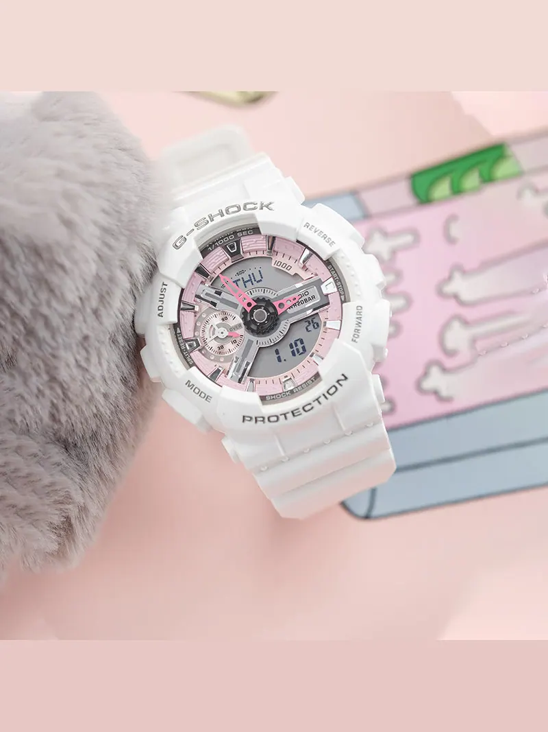 Часы CASIO G-Shock Analog-Digital 'White' — изображение 3 из 5, оттенок белый