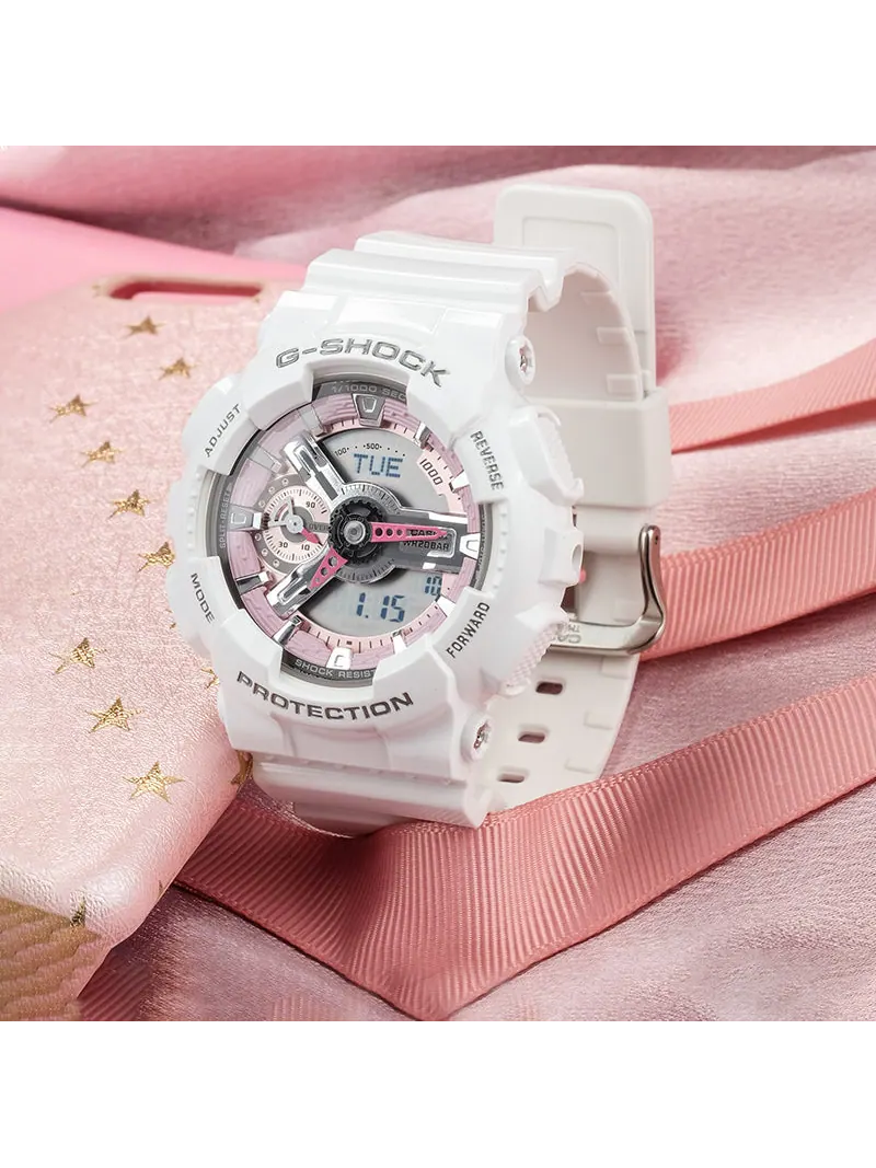Часы CASIO G-Shock Analog-Digital 'White' — изображение 4 из 5, оттенок белый