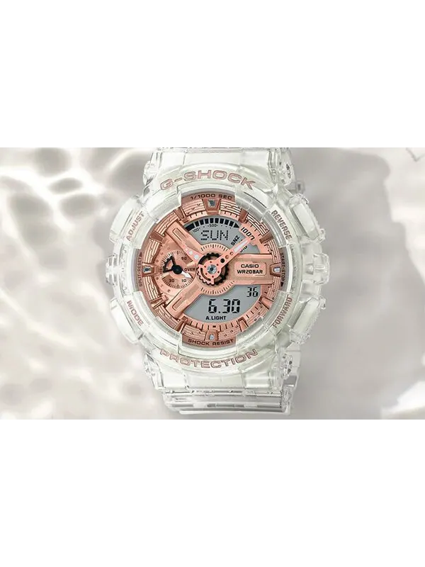 Часы CASIO G-Shock Analog-Digital 'White' — изображение 2 из 4, оттенок белый
