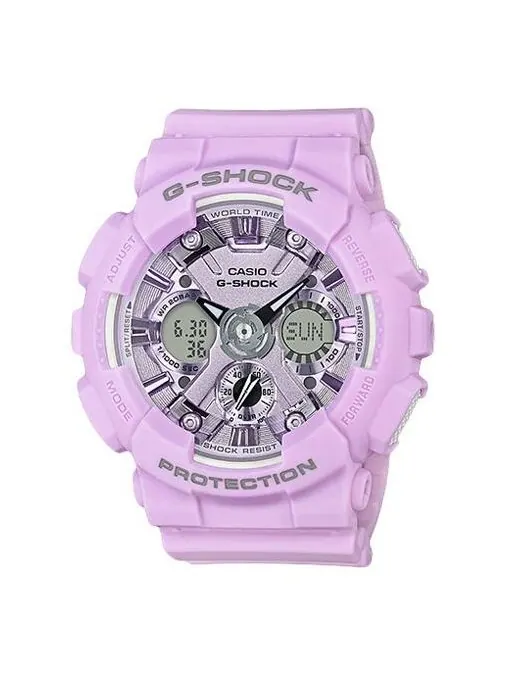 Часы CASIO G-Shock Analog-Digital 'Purple' — изображение 1 из 3, оттенок фиолетовый