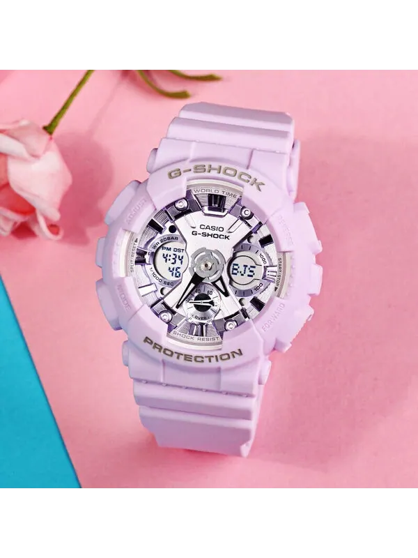 Часы CASIO G-Shock Analog-Digital 'Purple' — изображение 2 из 3, оттенок фиолетовый
