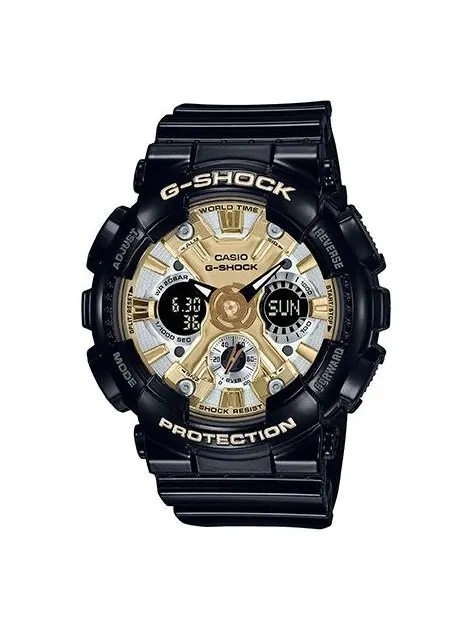 Часы CASIO G-Shock Analog-Digital 'Black Gold' — изображение 1 из 4, оттенок черный золотистый