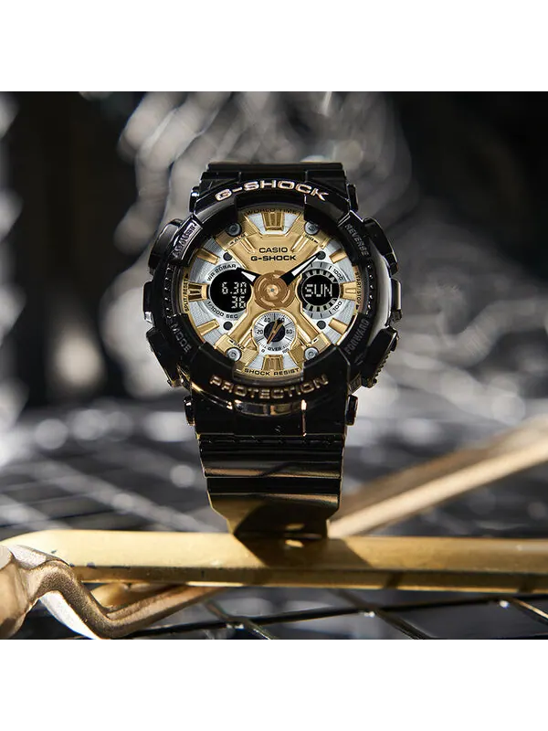 Часы CASIO G-Shock Analog-Digital 'Black Gold' — изображение 2 из 4, оттенок черный золотистый