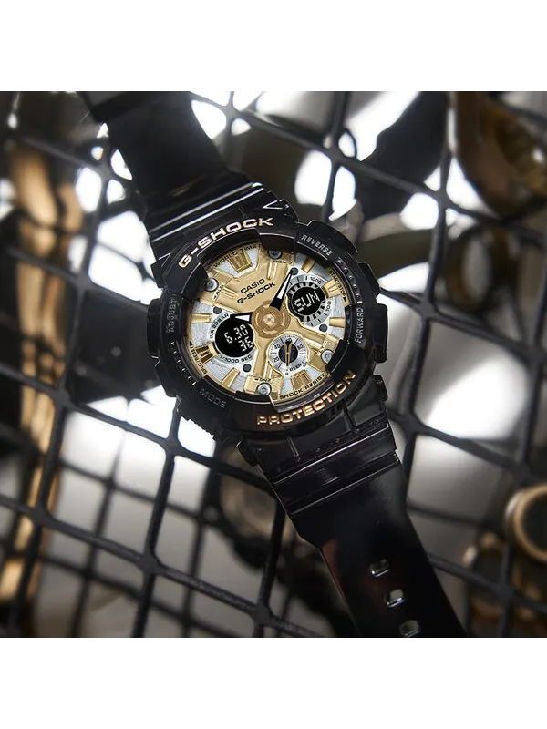 Часы CASIO G-Shock Analog-Digital 'Black Gold' — изображение 4 из 4, оттенок черный золотистый