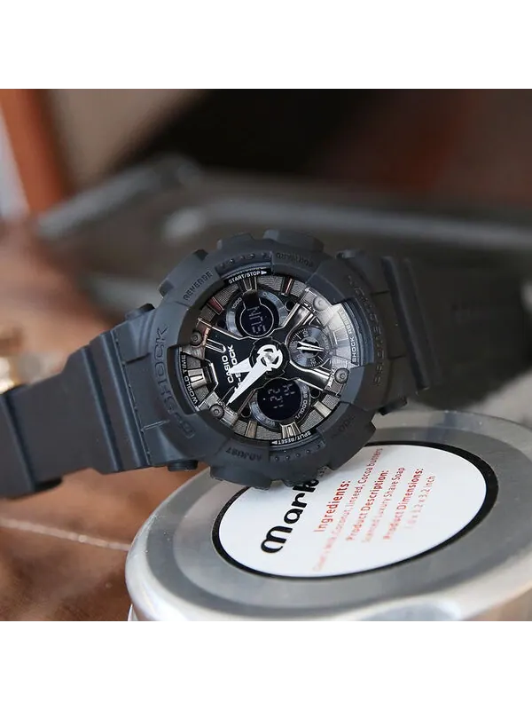 Часы CASIO G-Shock Analog-Digital 'Black' — изображение 2 из 4, оттенок черный