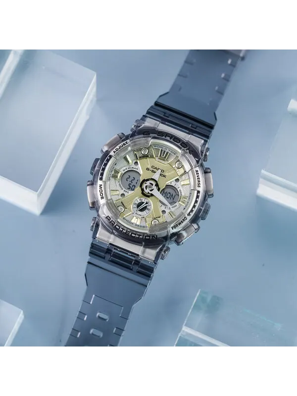 Часы CASIO G-Shock Analog-Digital 'Grey' — изображение 3 из 4, оттенок серый