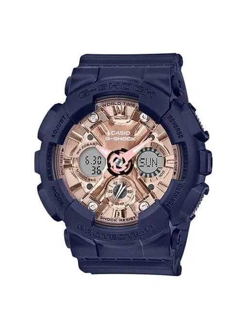 Часы CASIO G-Shock Analog-Digital 'Blue' — изображение 1 из 2, оттенок черный