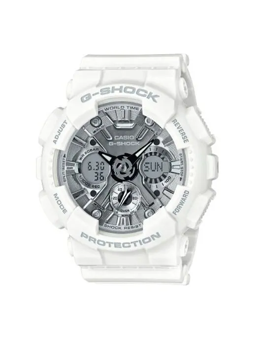 Часы CASIO G-Shock Analog-Digital 'White' — изображение 1 из 4, оттенок белый