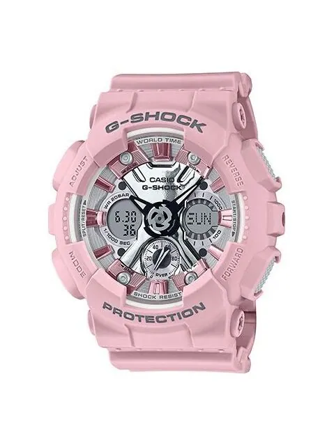 Часы CASIO G-Shock Analog-Digital 'Pink' — изображение 1 из 4, оттенок розовый