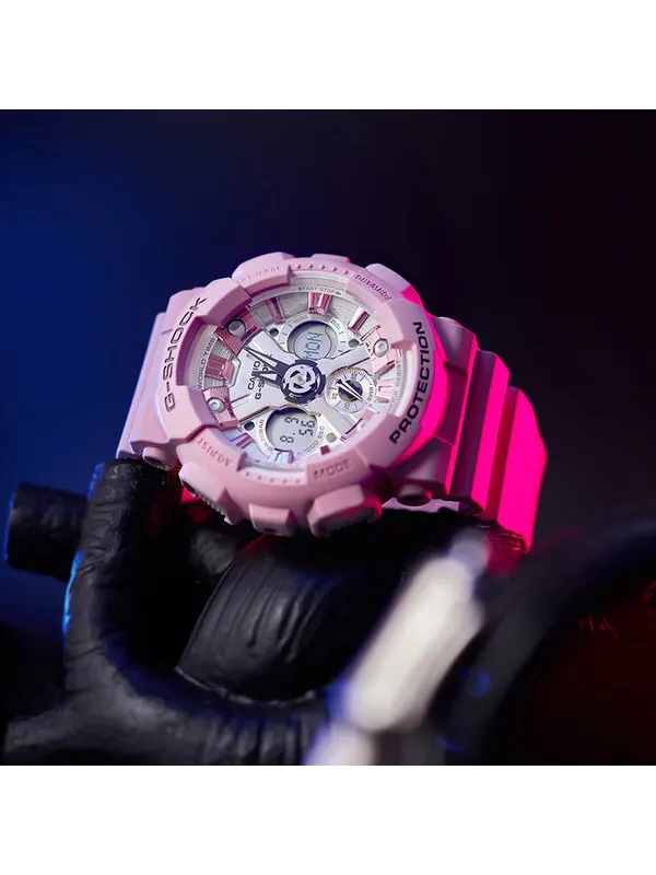 Часы CASIO G-Shock Analog-Digital 'Pink' — изображение 3 из 4, оттенок розовый