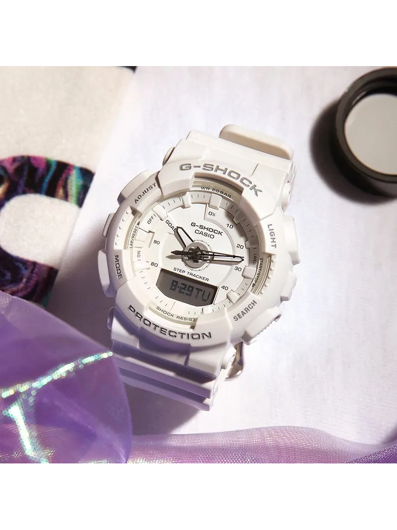 Часы CASIO G-Shock Analog-Digital 'White' — изображение 3 из 5, оттенок белый