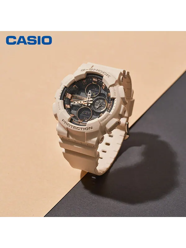 Часы CASIO G-Shock Analog-Digital 'Pink' — изображение 2 из 4, оттенок розовый